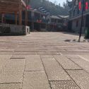 河池仿古石铺装效果