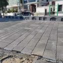 河池仿古石铺装效果