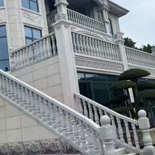 河池 芝麻白别墅，栏杆