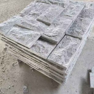 河池 芝麻白蘑菇石、自然面