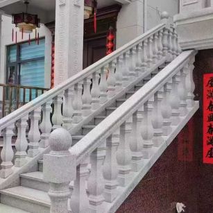 河池 天然石材 阳台庭院护栏、栏杆
