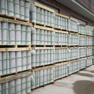 河池 芝麻白挡车柱、阻车桩、隔离柱