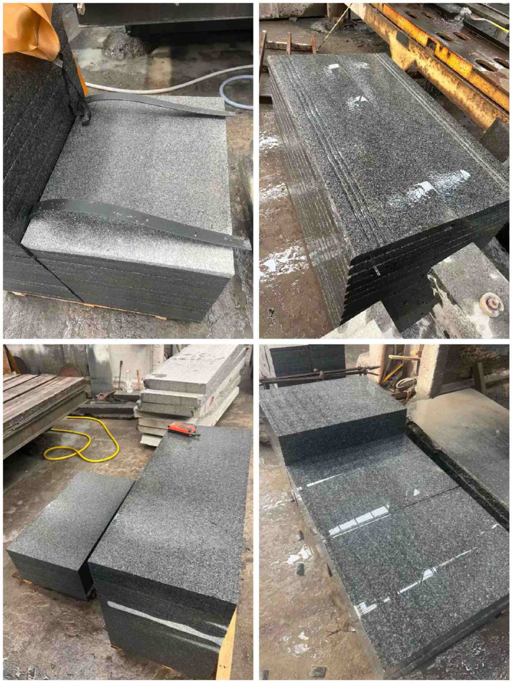 河池 芝麻黑地铺石材