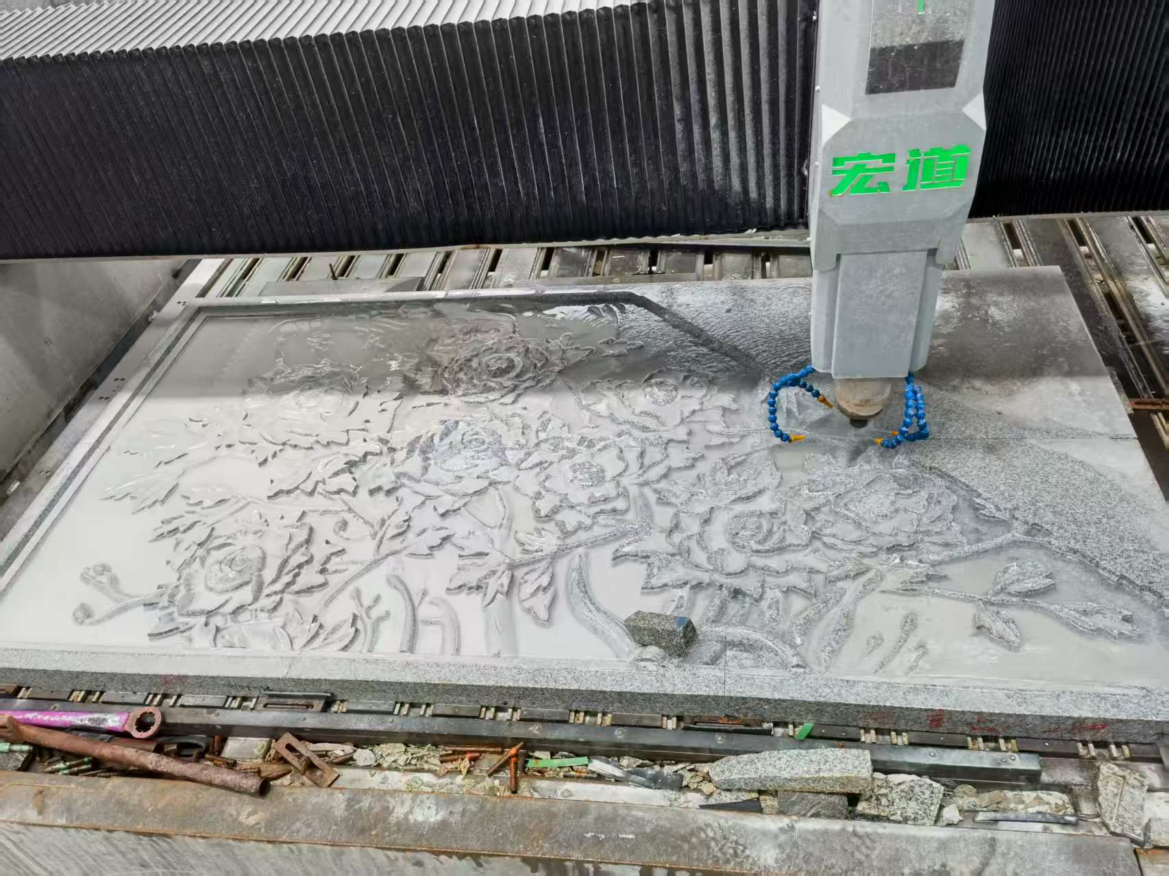 河池 别墅墙面石材雕刻